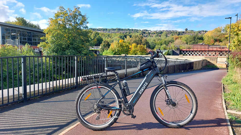 e-bike on the trail