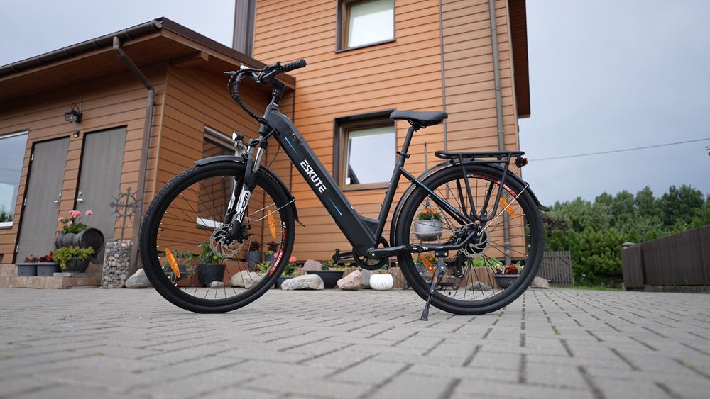 keep e-bike secure in the yard