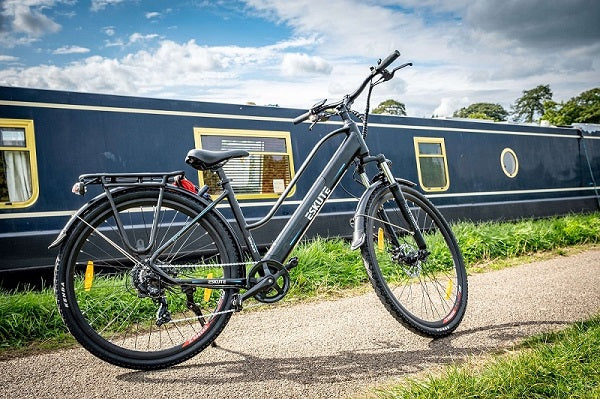 travelling by electric bike