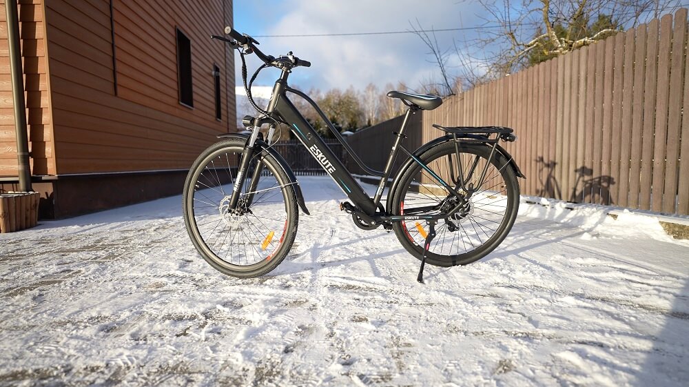 e bikes in winter
