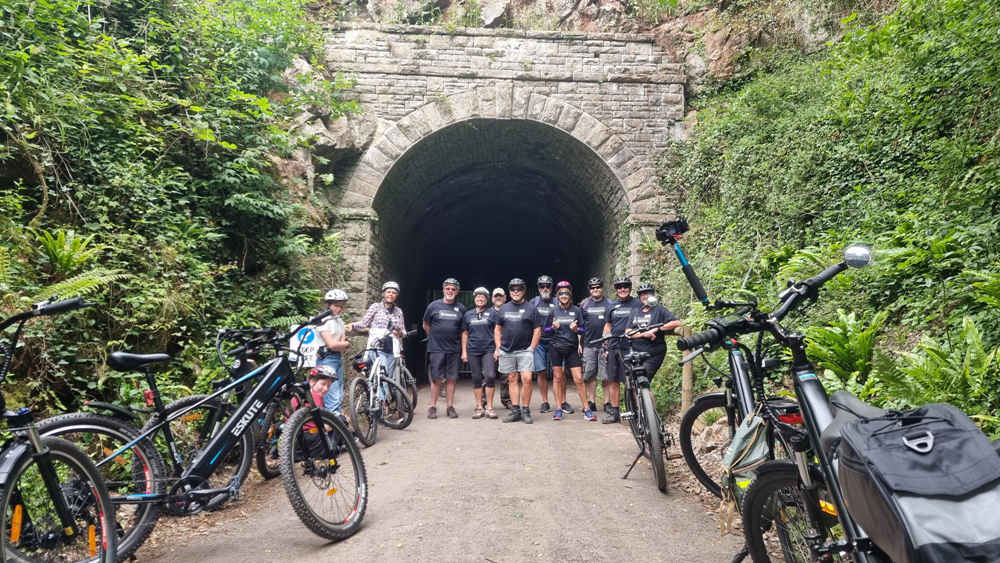 Eskute Owners Ride Out Day - Wye Valley Greenway Near Tintern