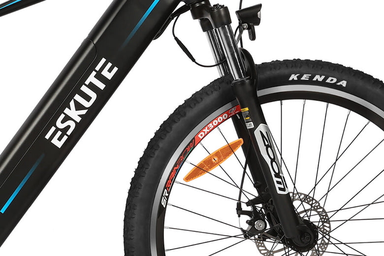 front suspension of ESKUTE Netuno E-Mountain Bike